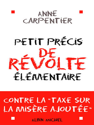 cover image of Petit Précis de révolte élémentaire